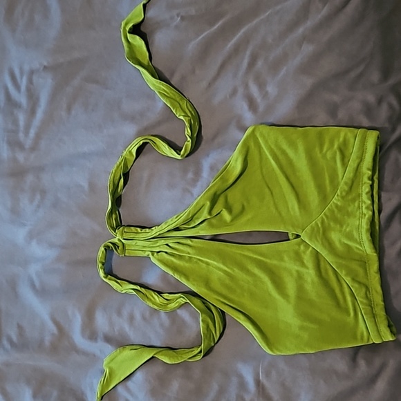 Keyhole Brami in Palm Green - Picture 7 of 10